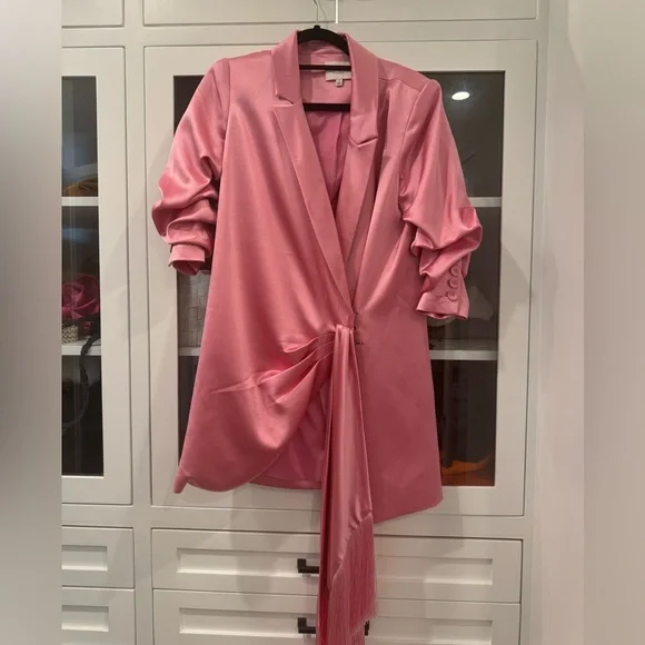 Cinq a Sept blaser dress in pink size 4 - Picture 3 of 5